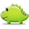 Crocodile emoji on Samsung